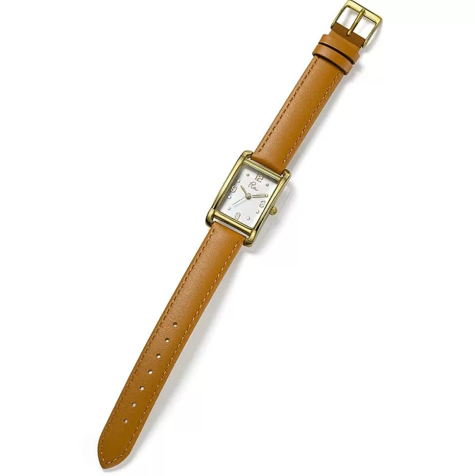 Pia Bijoux Montres | Montres | Montre en Cuir Fauve Encore et Toujours
