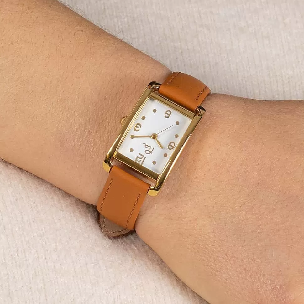 Pia Bijoux Montres | Montres | Montre en Cuir Fauve Encore et Toujours